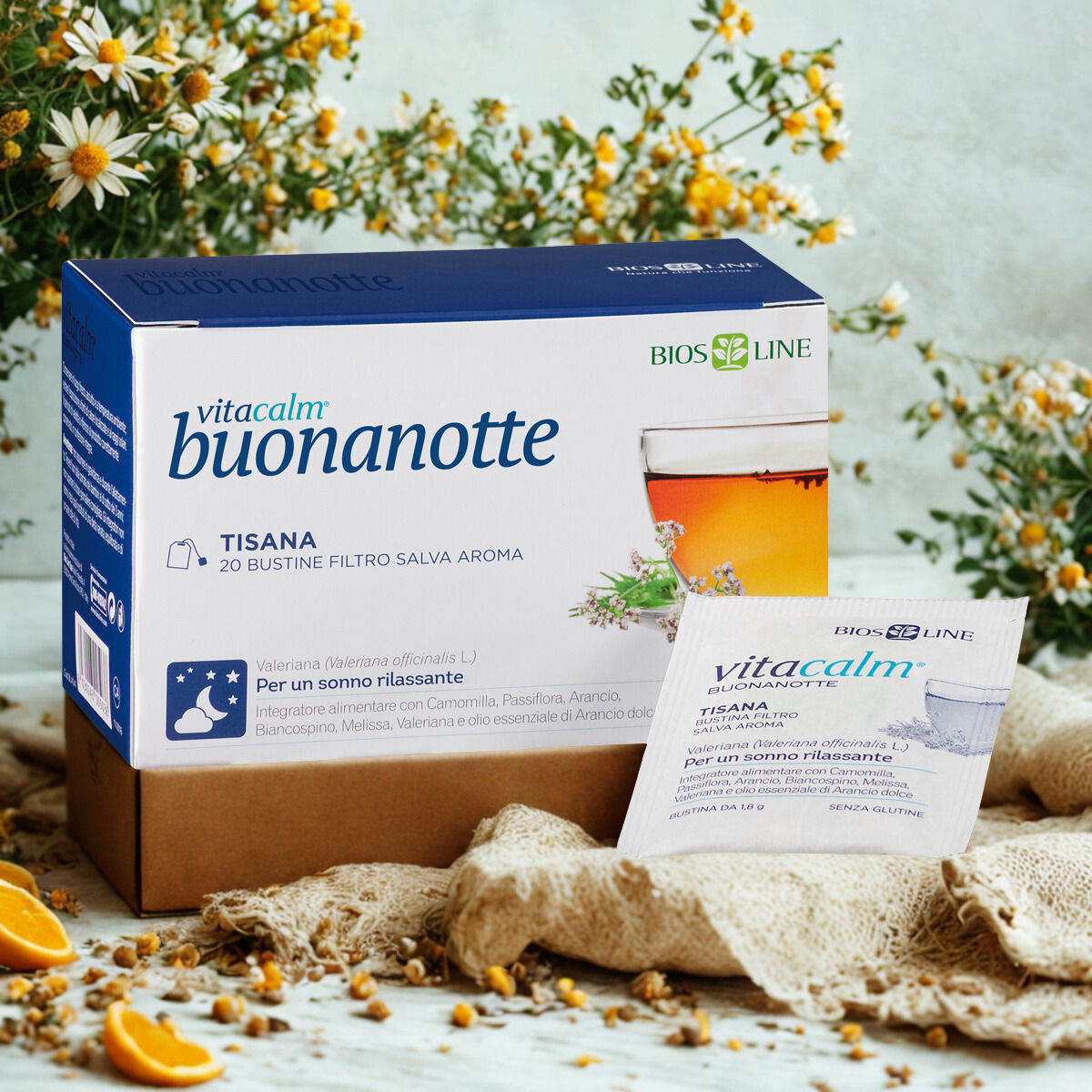 vitacalm buonanotte tisana
