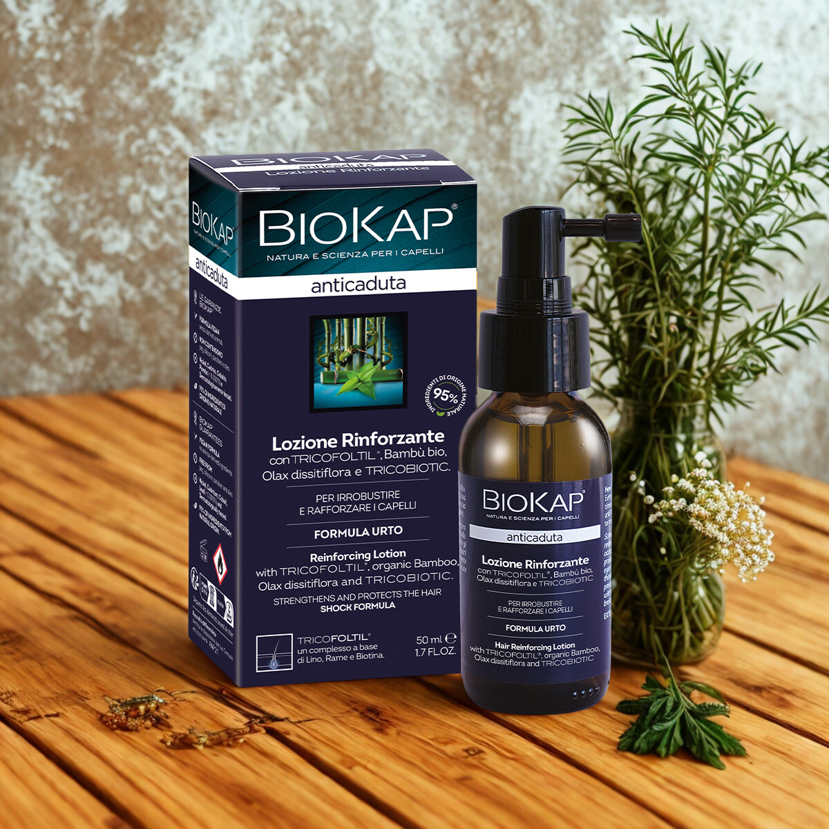 biokap anticaduta lozione rinforzante