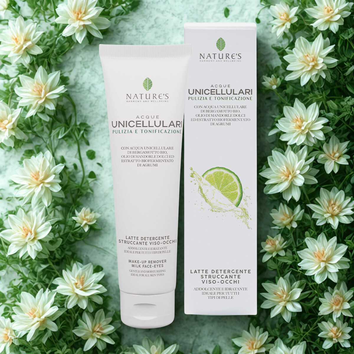 acque unicellulari Latte Detergente Struccante Viso-occhi