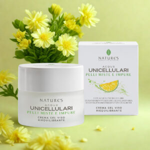 acque unicellulari pelli miste e grasse Crema Gel Viso Riequilibrante