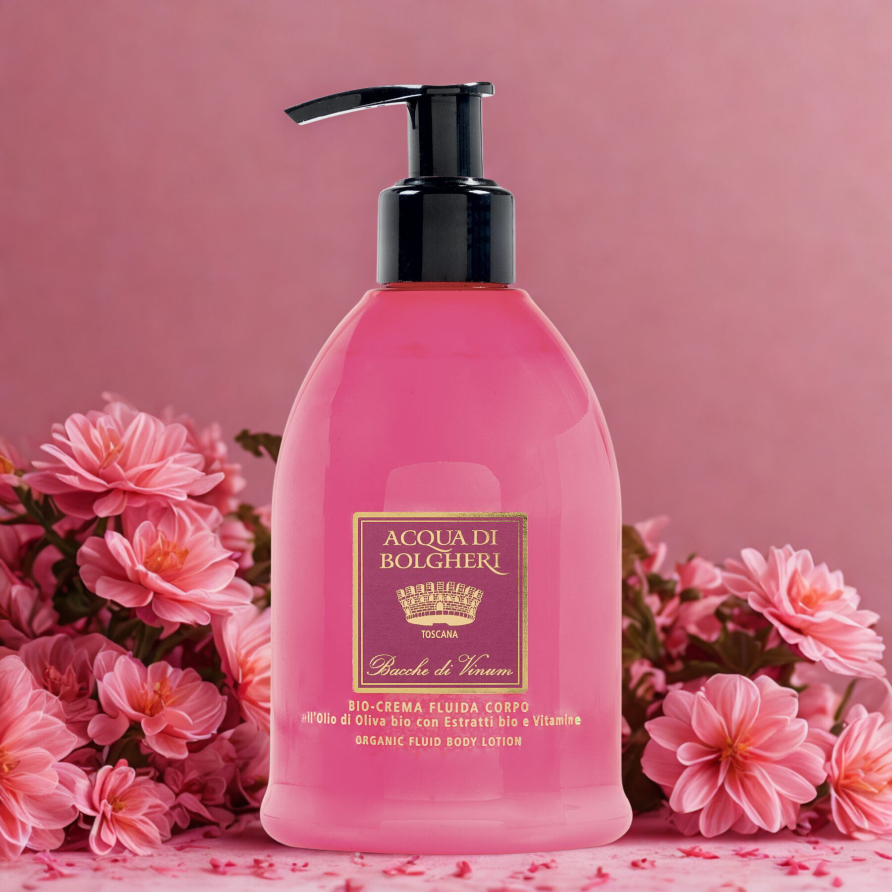 bacche di vinum crema fluida corpo bio