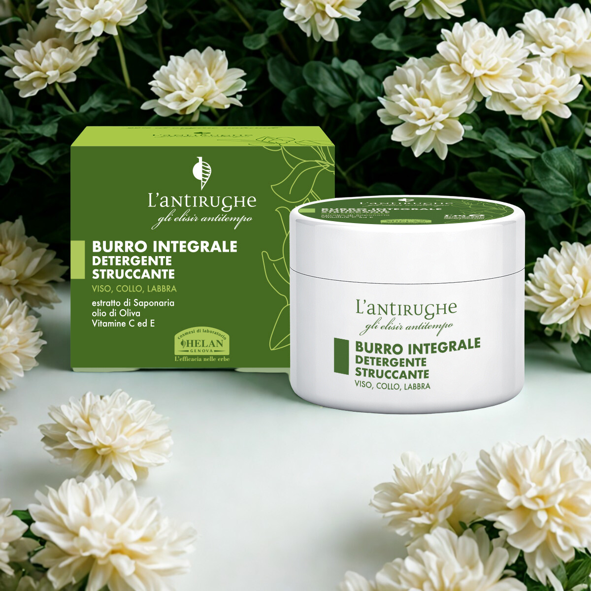 elisir antitempo - l'antirughe burro integrale detergente struccante