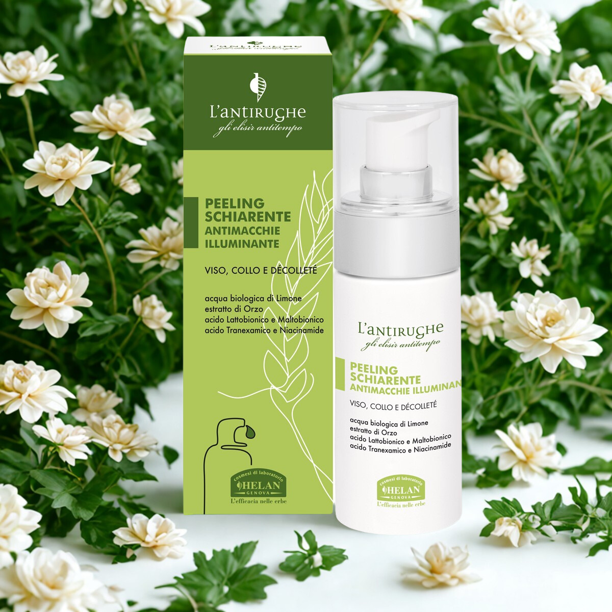 elisir antitempo - l'antirughe peeling schiarente antimacchie illuminante