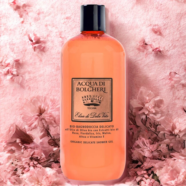 elisir di dolce vita bagnodoccia bio delicato