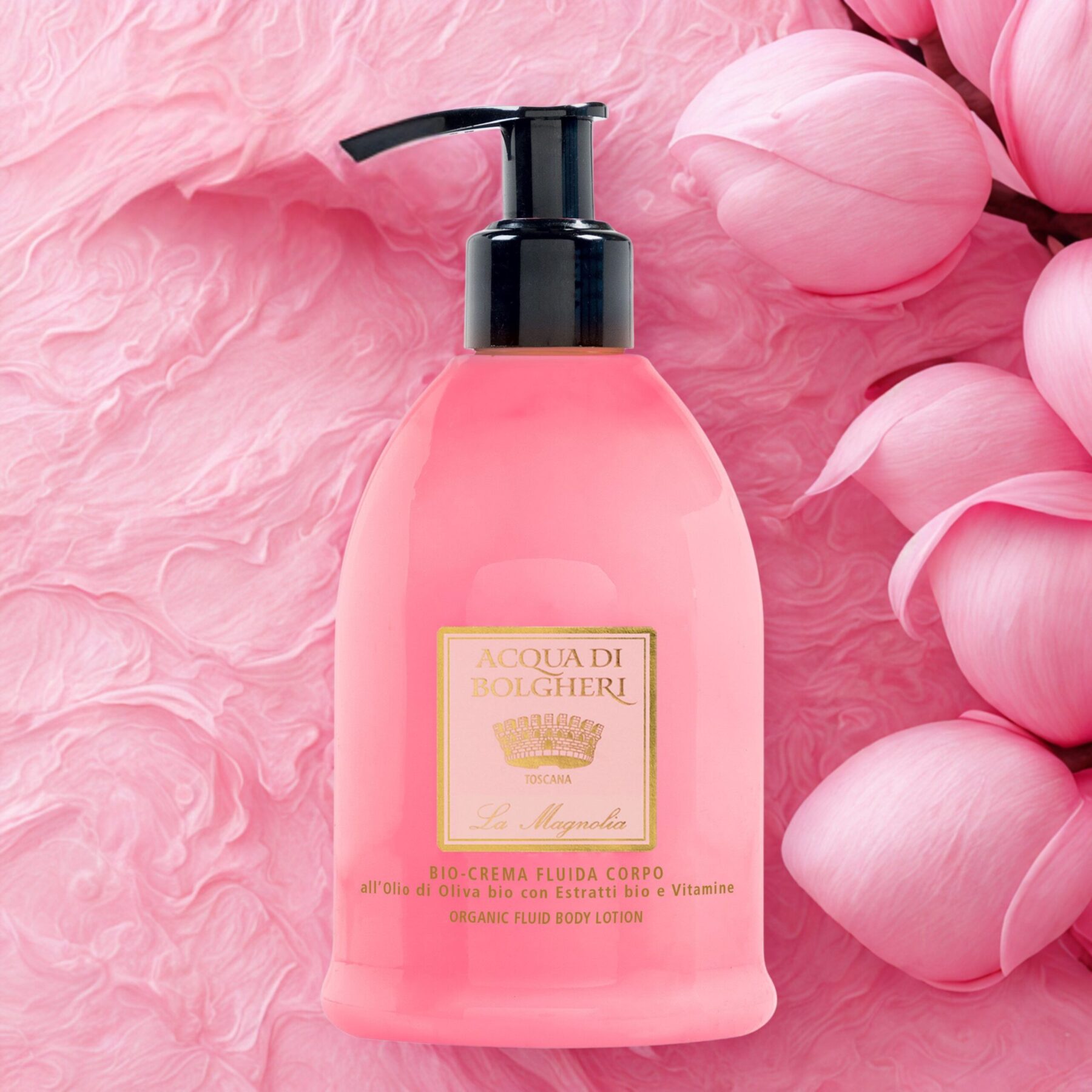 la magnolia crema fluida corpo bio