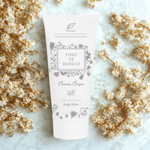 lino tè bianco crema corpo bio