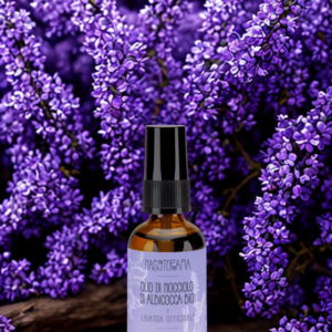 olio di nocciolo di albicocca bio e olio essenziale di lavanda officinale