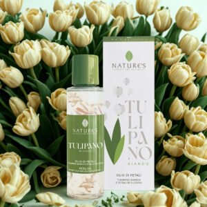 tulipano bianco Olio Di Petali