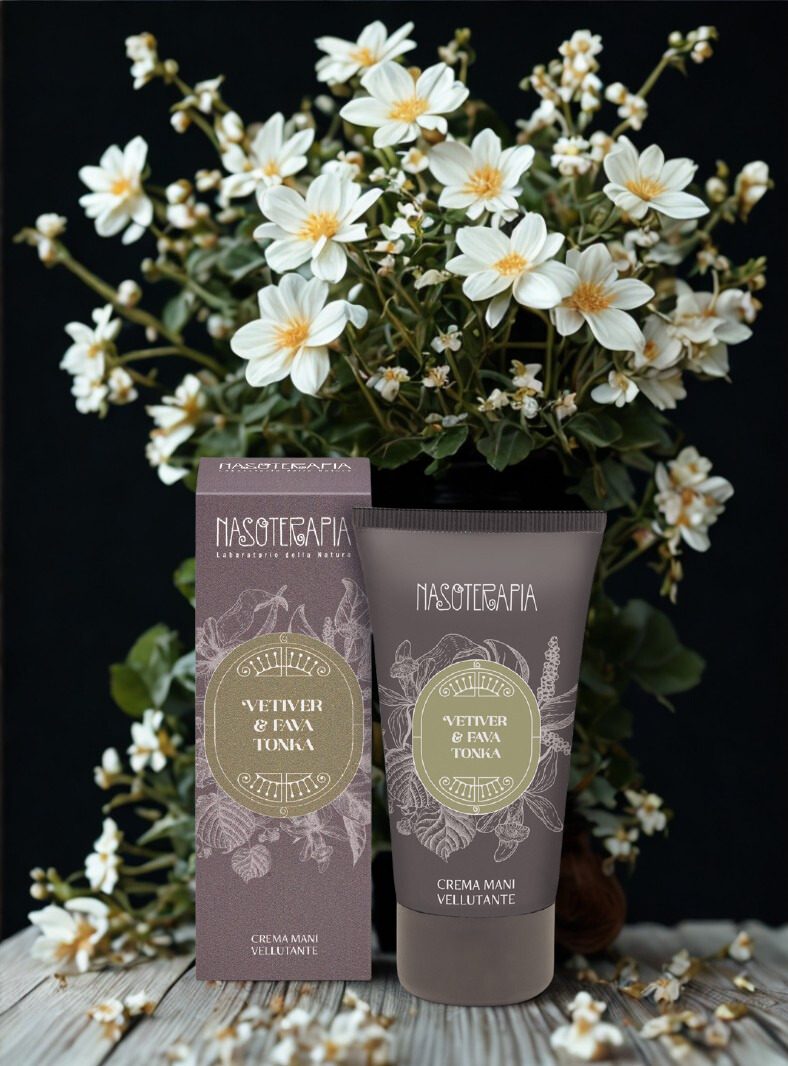 vetiver e fava tonka crema mani vellutante