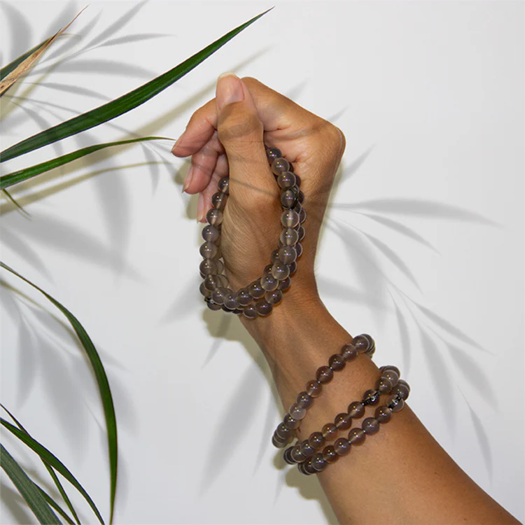 agata grigia bracciale