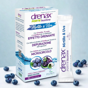 drenax forte bustine mirtillo e uva
