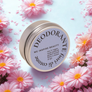 fiori di cotone deodorante in jar di alluminio