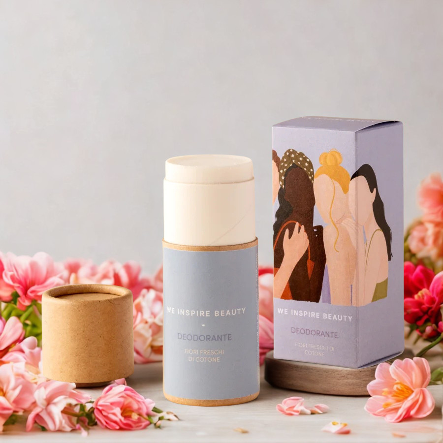 fiori freschi di cotone deodorante stick
