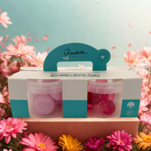 kit mini bombe effervescenti da bagno + mini perle da bagno