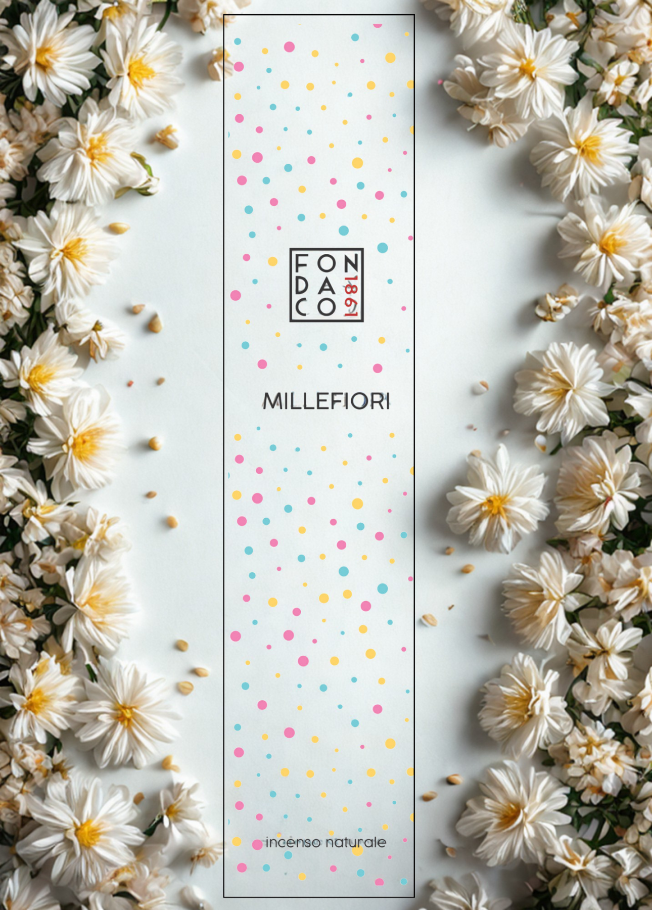 millefiori bastoncini di incenso naturale