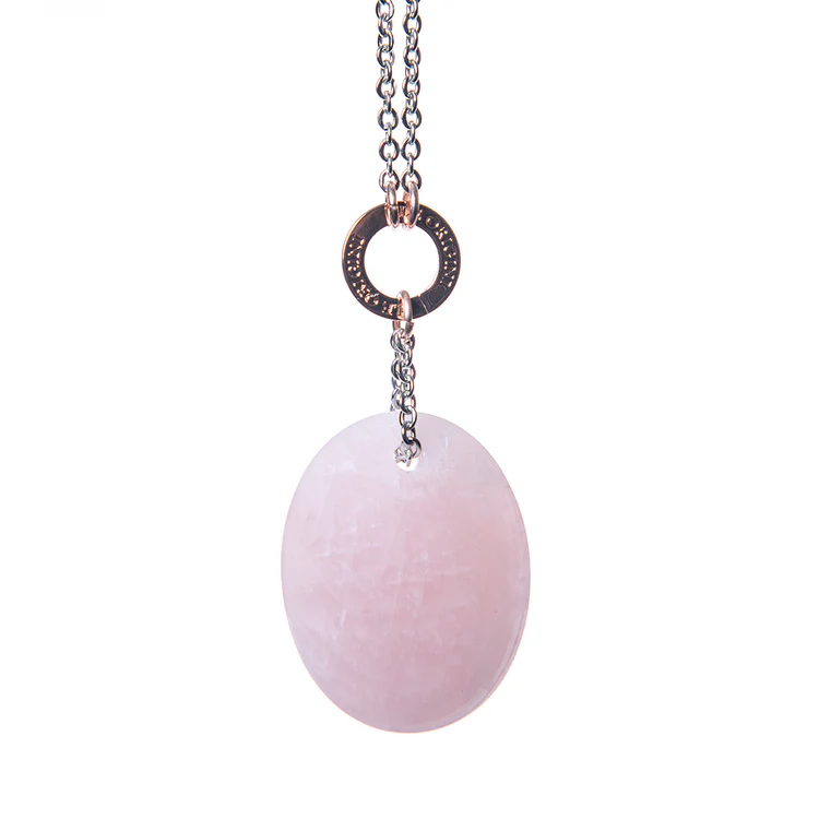 quarzo rosa collana zodiac