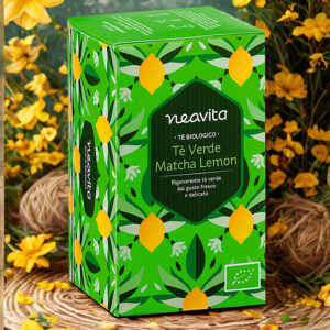 tè verde matcha lemon tisana bio