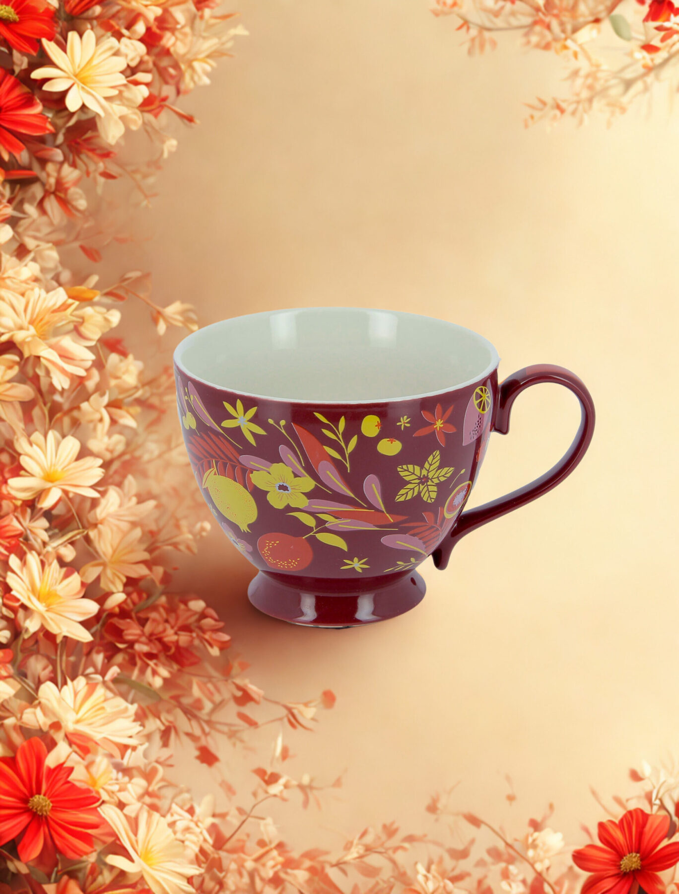 tisana collection mug bordeaux