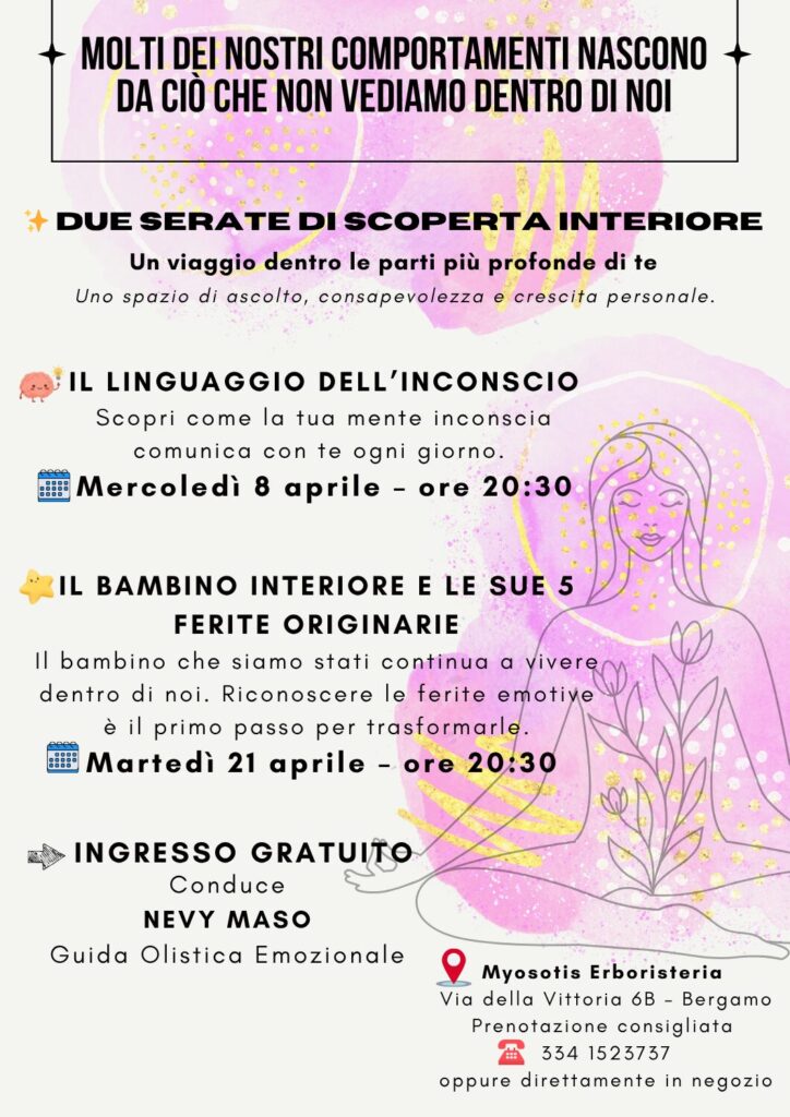 incontri di consapevolezza e crescita personale