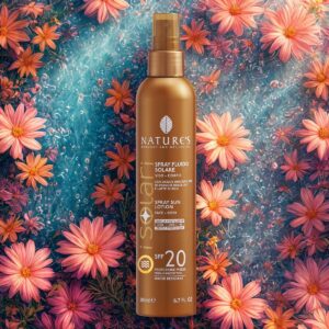 isolari spray fluido solare viso corpo spf20