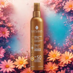 isolari spray fluido solare viso corpo spf50