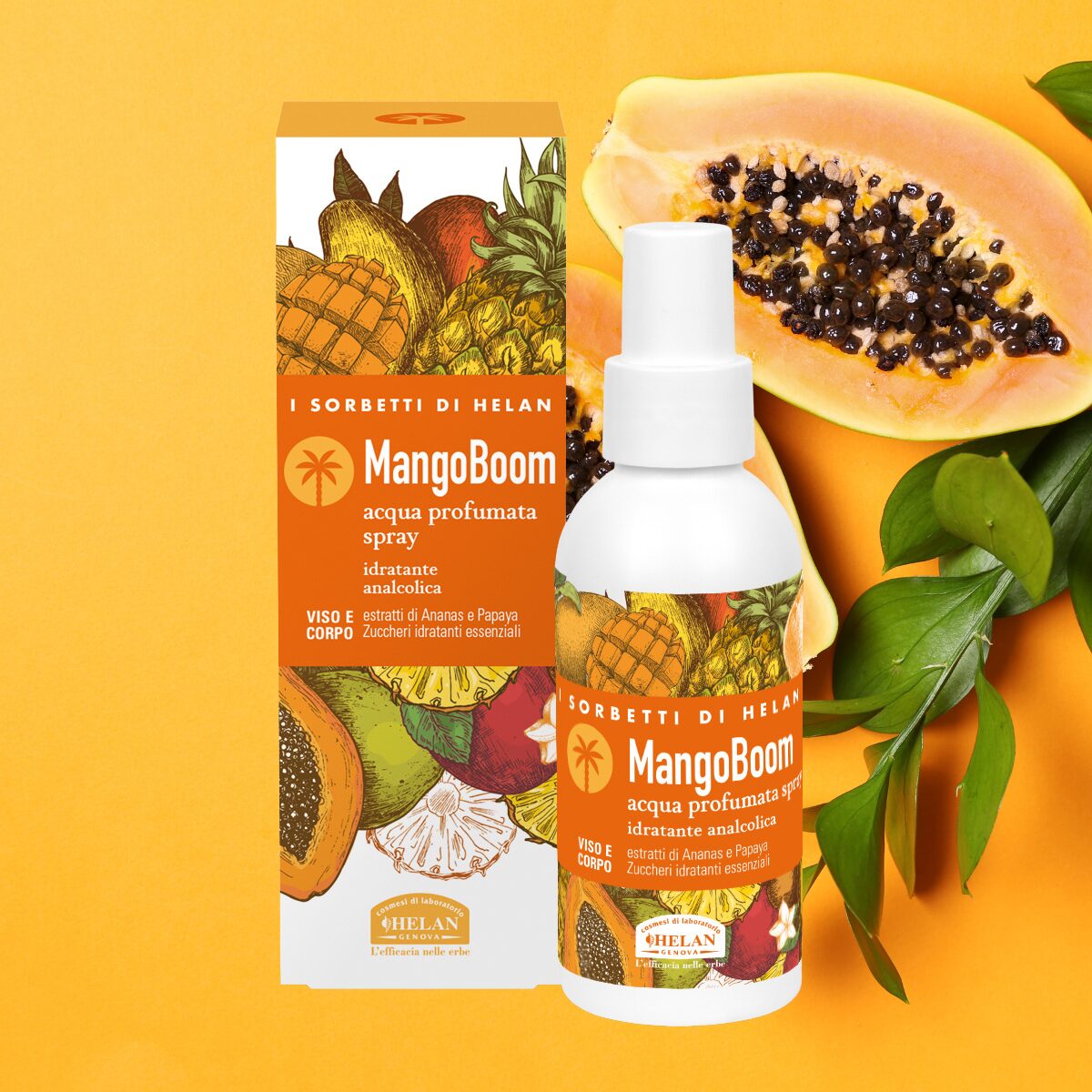 mangoboom acqua profumata energizzante