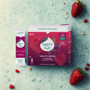 tasty h2o frutti rossi