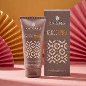grigio d'ambra scrub delicato viso e copro